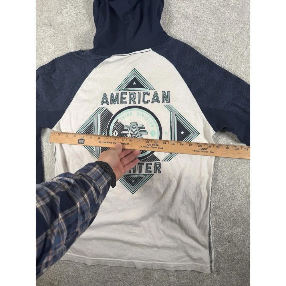 American Fighter Athletics Double Sided Light Weight Hoodie‎ Tshirt Size Medium - Picture 6 of 9
